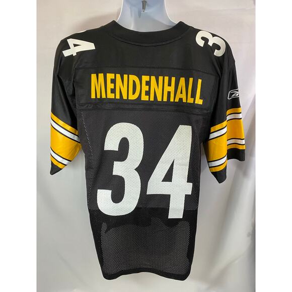 REEBOK MEN'S Size Small PITTSBURGH STEELERS Mendenhall JERSEY SUPER BOWL XLV - Picture 2 of 12